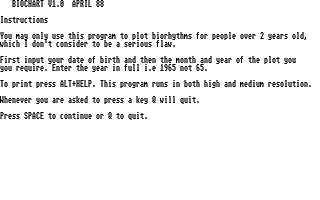 Biochart — screenshot 1